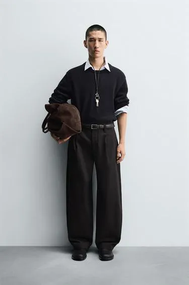 Джинсы BALLOON FIT с защипами