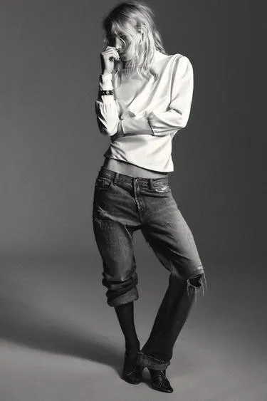 Атласная рубашка с завязками на спине- Заказать в России