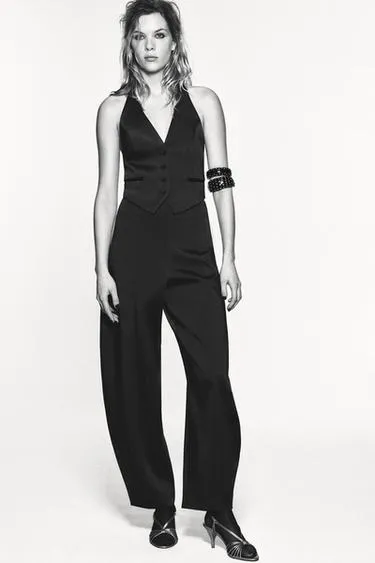 Брюки BALLOON из атласа