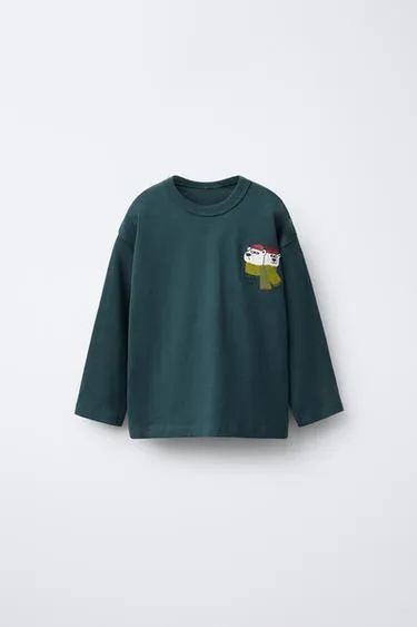 Футболка с принтом «белые медведи»