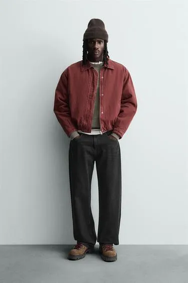 Утепленная джинсовая куртка- Заказать в России