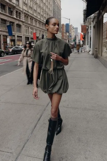 Платье мини BALLOON