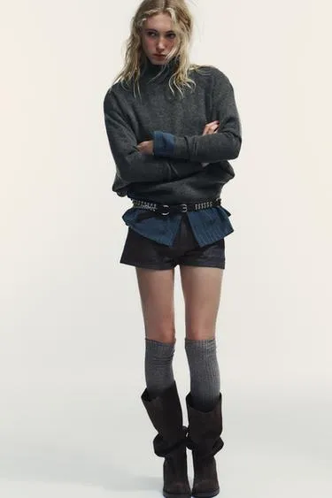 Джемпер с рукавами «летучая мышь»- Заказать в России