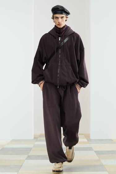 Zara Худи с капюшоном OVERSIZE