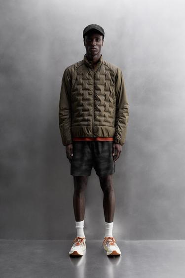 Zara Спортивный пуховик RUNNING DOWN BLEND