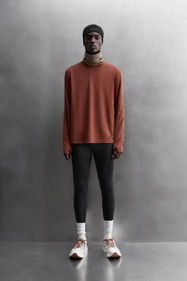 Футболка для бега с длинным рукавом