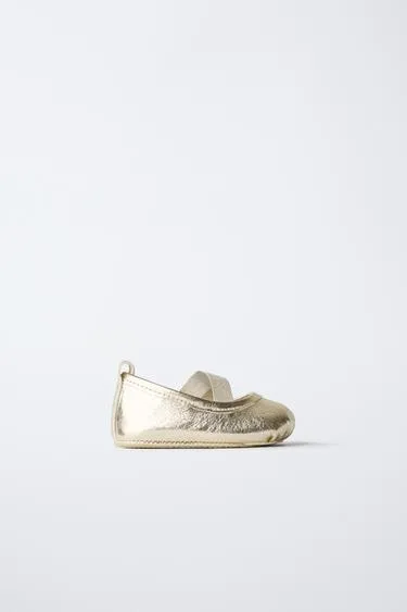 Туфли балетки из кожи- Заказать в России