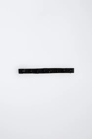 Эластичная головная повязка с цветочными аппликациями- Заказать в России