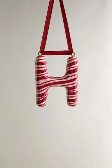 Рождественский украшение - буква н- Заказать в России