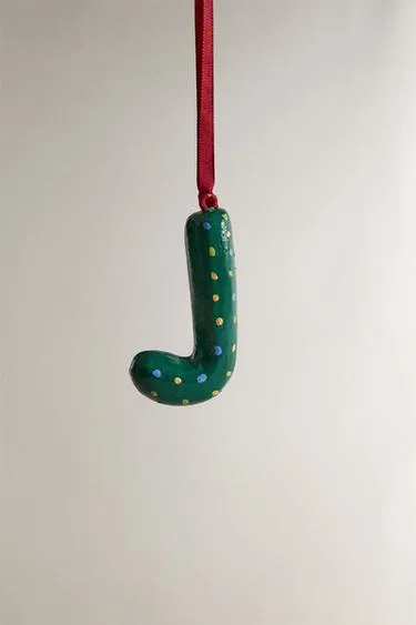 Рождественское украшение елочная игрушка для новогодней елки буквы J- Заказать в России