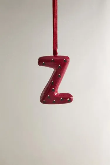 Рождественское украшение елки буква Z- Заказать в России