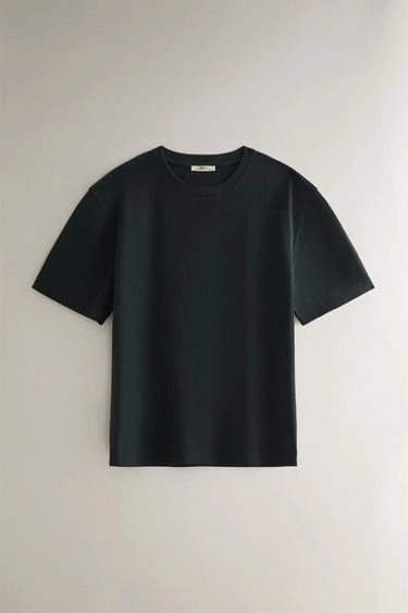 Футболка с коротким рукавом из хлопка