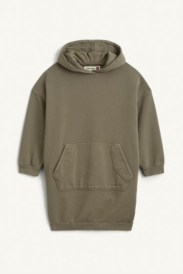 Zara Платье с капюшоном 15