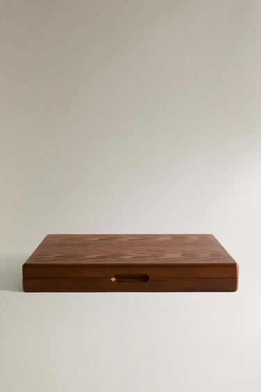 Zara Деревянный набор для нард из ясеня купить с доставкой.