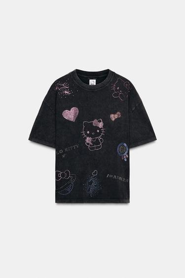Zara Футболка HELLO KITTY © 2025 SANRIO