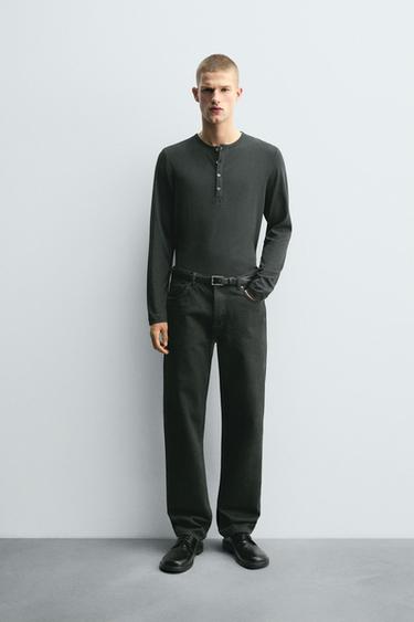 Zara Джинсы STRAIGHT-LEG купить с доставкой.