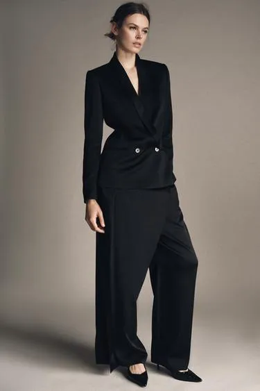 Атласный блейзер ZW COLLECTION LIMITED EDITION