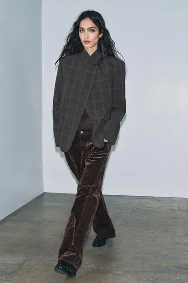 Пиджак в клетку ограниченной коллекции ZW- Заказать в России