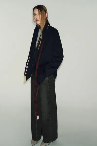 Шерстяной блейзер в полоску- Заказать в России