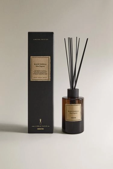 (500 мл) черные диффузоры с палочками и ванилью- Заказать в России