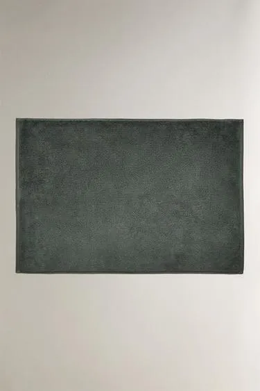 Хлопковый ваночный коврик с рисовым стежком