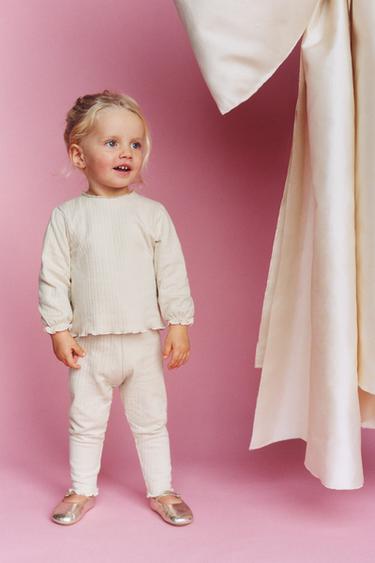 Zara Футболка из ажурного трикотажа купить с доставкой.