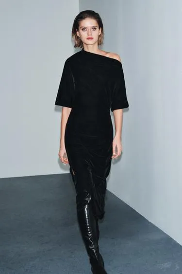 Бархатное платье — ZW COLLECTION- Заказать в России