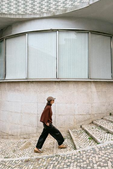 Zara Джерси с широкими рукавами