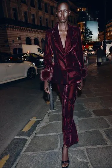 Широкие брюки из вельвета- Заказать в России