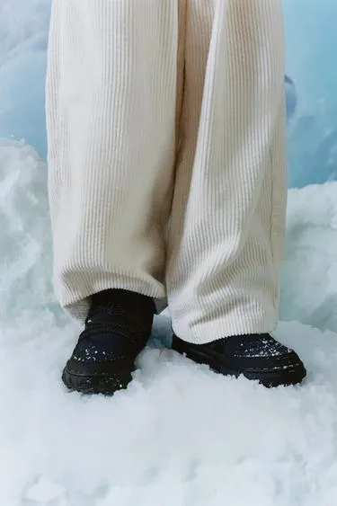 Стеганые водонепроницаемые снегоботинки- Заказать в России