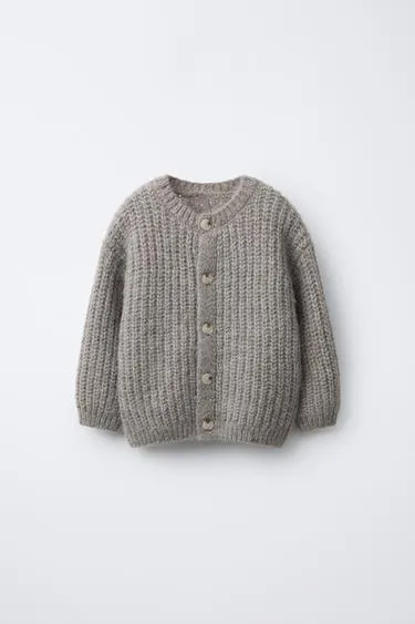 Кардиган крупной вязки- Заказать в России