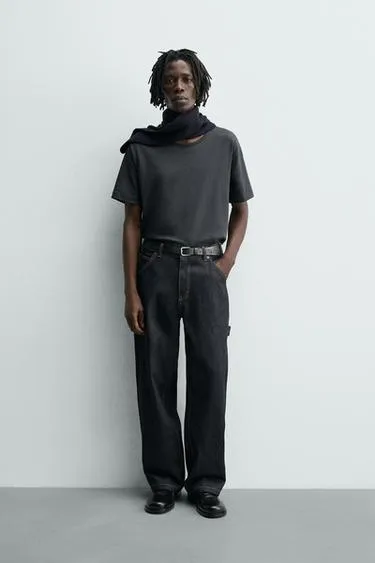 Джинсы CARPINTERO BAGGY FIT с декоративной строчкой- Заказать в России