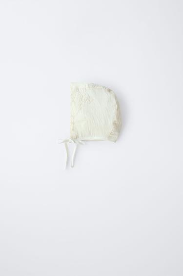 Zara Шапка с регулируемыми передними завязками