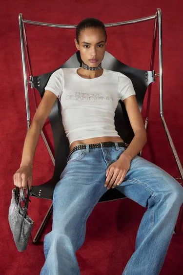 Джинсы BOOTCUT с низкой посадкой LUDOVIC DE SAINT SERNIN X ZARA