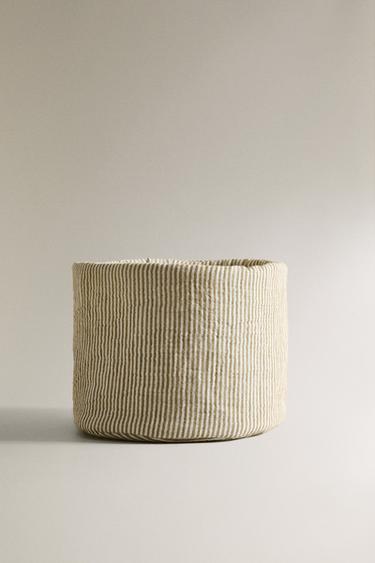 Zara Органайзер для пеленания ZARA из муслина с полосками купить с доставкой.