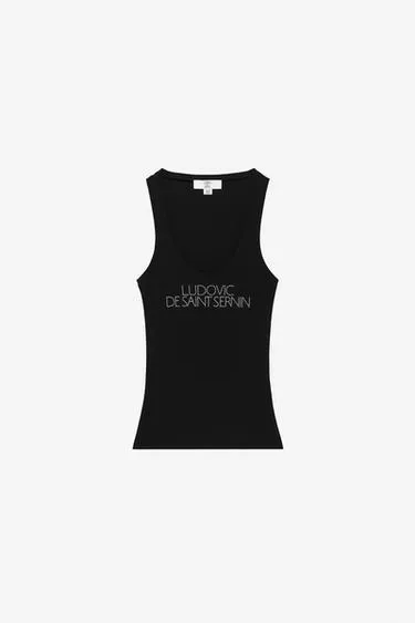 Легкая блестящая майка LUDOVIC DE SAINT SERNIN X ZARA