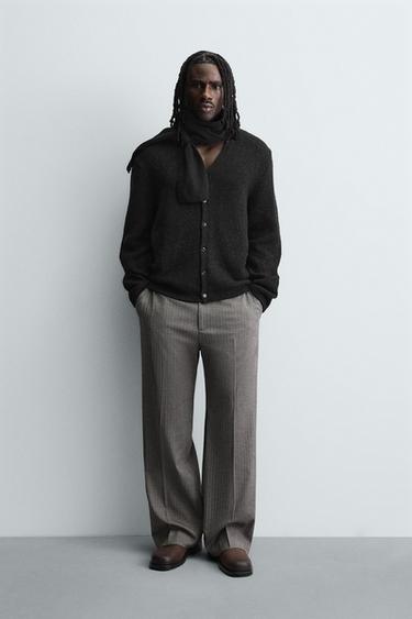 Zara Блестящий текстурный кардиган