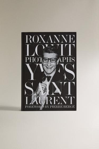 Zara Книга с фотографиями ив сен лорана купить с доставкой.