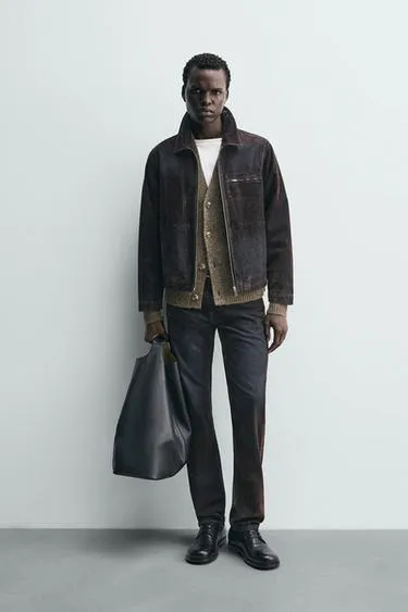 Джинсы из вельвета с завышенной посадкой и свободным кроем- Заказать в России