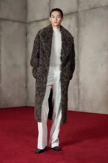 Брюки свободного кроя FLUID FLARE LUDOVIC DE SAINT SERNIN X ZARA- Заказать в России