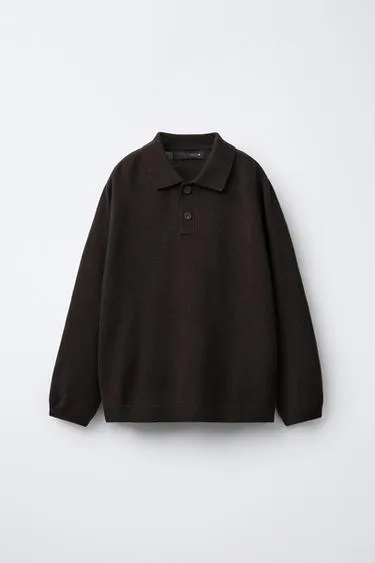 Поло из 100% шерсти- Заказать в России