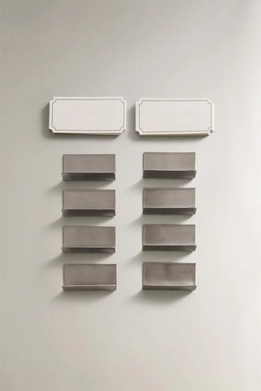 Набор из металлических держателей и карточек- Заказать в России