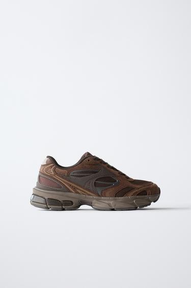 Zara Кроссовки из разных материалов