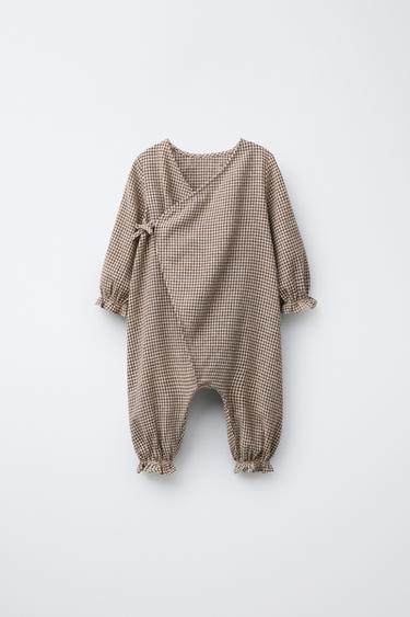 Zara Комбинезон в клетку