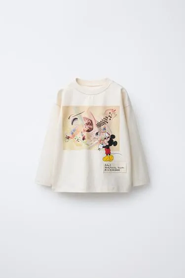 Футболка с принтом MICKEY MOUSE © DISNEY- Заказать в России