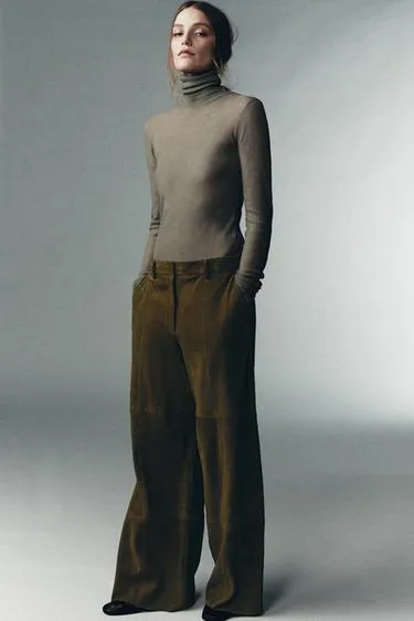 Брюки из замши 100% LIMITED EDITION- Заказать в России