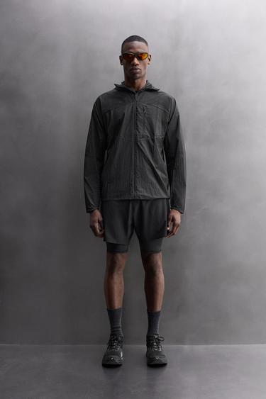 Zara Шорты для тренировок 2 в 1 купить с доставкой.