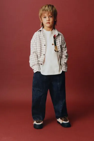 Рубашка в клетку- Заказать в России