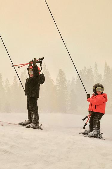 Zara Длинный комбинезон WATERPROOF и WINDPROOF карманы RECCO® SYSTEM SKI COLLECTION купить с доставкой.