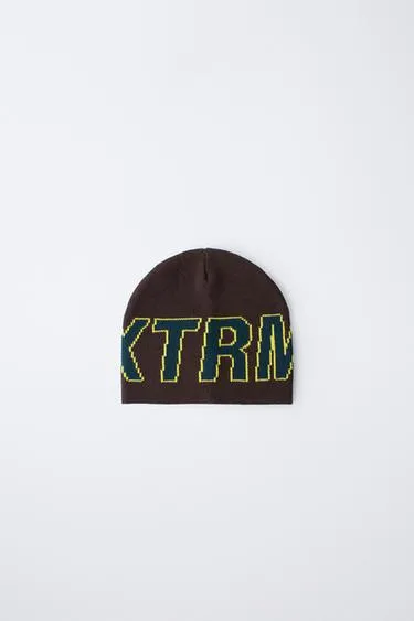 Трикотажная шапка с надписью — SKI COLLECTION